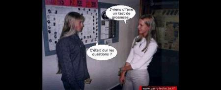 teste de grossesse